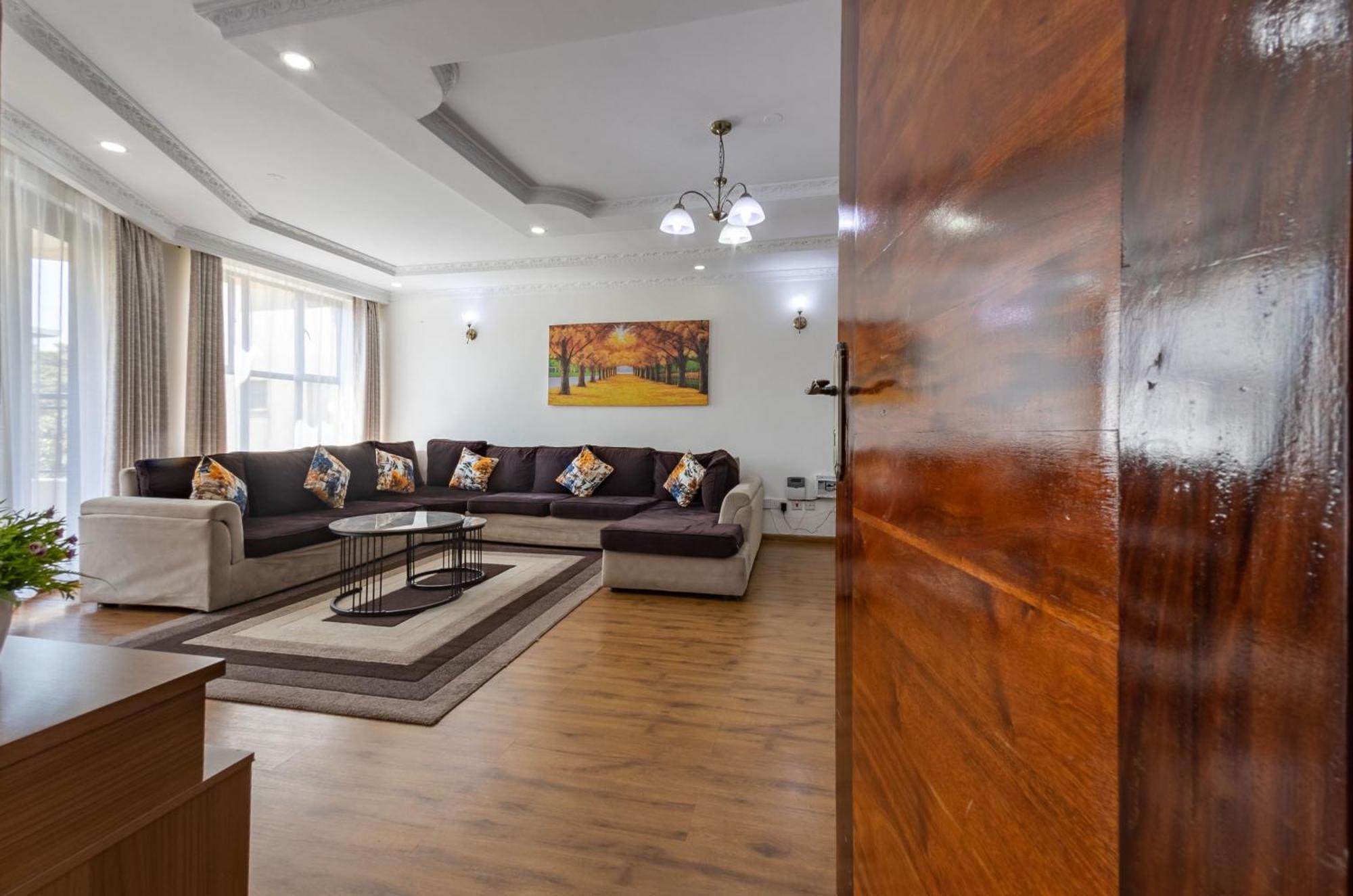 Erica Residences - Riverside Nairobi Buitenkant foto